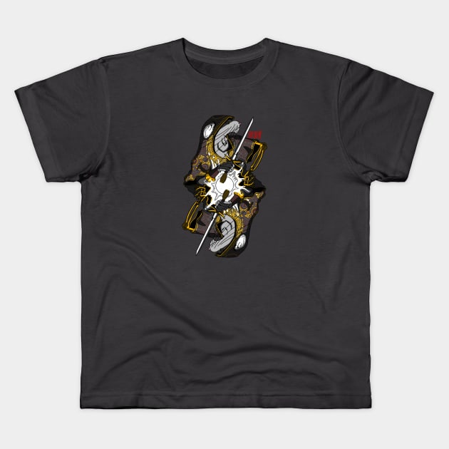 Power of the Rat Mage Kids T-Shirt by Bearskin